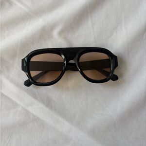 Stylish Black Sunglasses with brown lenses